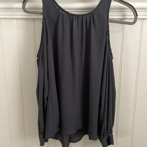 Olivaceous Off Shoulder Long Sleeved Blouse